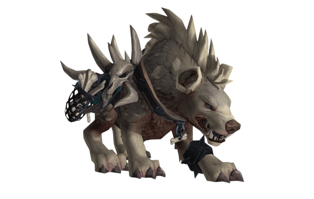 Alabaster Hyena