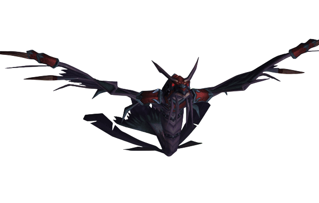 Armored Red Dragonhawk