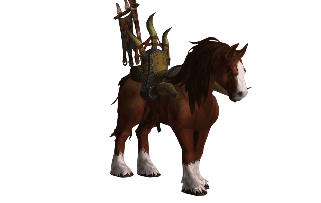 Broken Highland Mustang