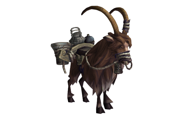 Brown Riding Goat