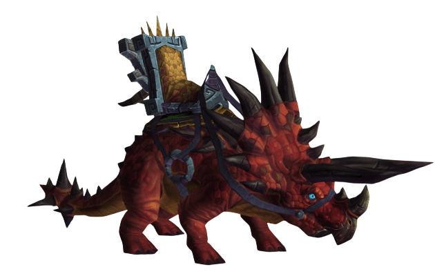 Crimson Primal Direhorn