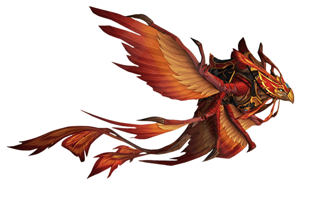 Fiery Dragonhawk