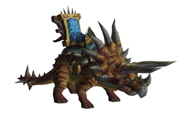Golden Primal Direhorn