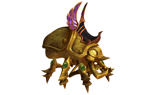 Golden Regal Scarab