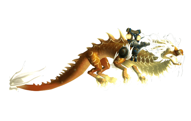 Heavenly Golden Cloud Serpent