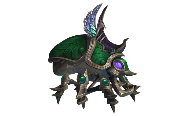 Jeweled Jade Scarab