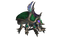 Jeweled Jade Scarab