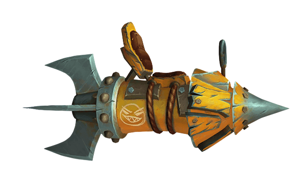 Ocher Delivery Rocket
