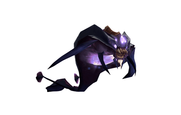 Purple Riding Nether Ray