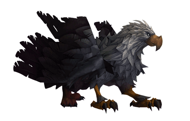 Ravenous Black Gryphon
