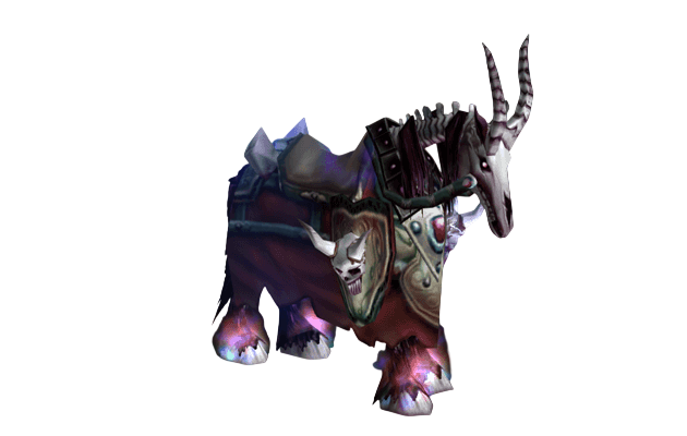Red Skeletal Warhorse