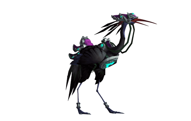 Regal Riding Crane