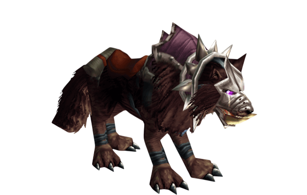Swift Burgundy Wolf