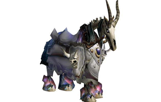 White Skeletal Warhorse