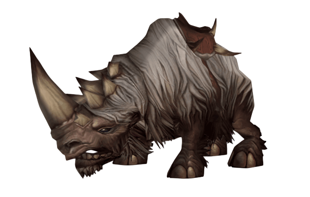 Wooly White Rhino